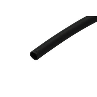Heat Shrink Tubing - Black, 2.4 - 1.2 mm², 5 m