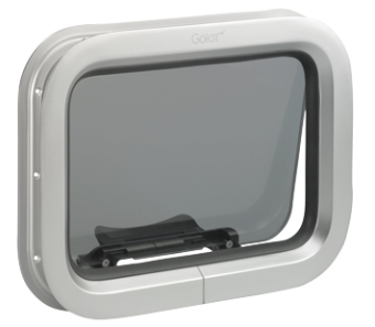 Goiot Portlight, Opening, Model 'Opal 50', For Hull Thickness 5-33mm, Outside 369x273mm