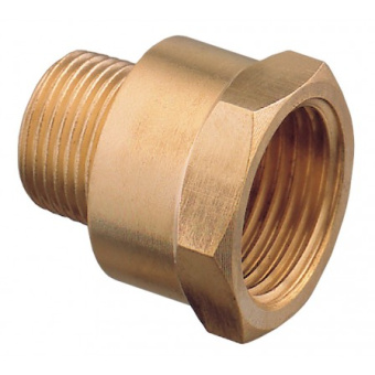 Guidi 0246.100202 FM Brass Reducing Nipple - 3/8'' X 1/4