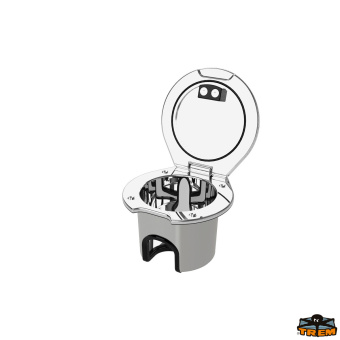 Trem N0180104 - Flat Chrome-Plated Brass Shower Box