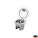 Trem N0180104 - Flat Chrome-Plated Brass Shower Box Trem N0180104 - Flat Chrome-Plated Brass Shower Box