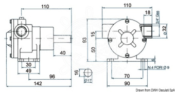 Osculati 16.037.00 - Nauco PM 34 Pump 3/4"