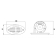 A.A.A. Electrical Recessed Horn 12V