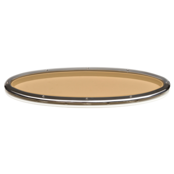 Allpa Stainless Steel Fixed Portlight, 198x457mm
