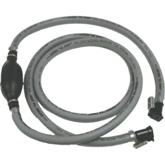 Sierra 18-8017S-1 Fuel Supply Hose with Bulb and Fittings for Yamaha Engines - Mercury - Mariner