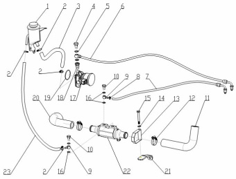 Nanni Diesel 970312437 - RESERVOIR ASSY OIL for 4.380TDI