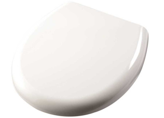 Tecma T-278TB - Silence Plus Toilet White Thermosetting Plastic Seat and Cover