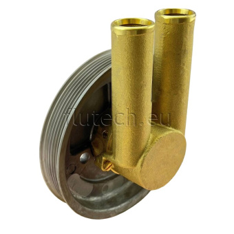 Johnson Pump 10-13567-12 - Bronze Impeller Cooling Water Pump for Pulley Mount