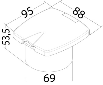 Osculati 16.441.84 - New Edge SS Pressure Reducer