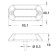 A.A.A. Underwater 12 LED Light White