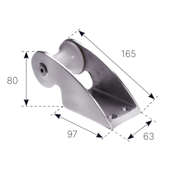 Stainless Steel Bow Roller