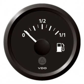 VDO A2C59514084 - Veratron ViewLine Fuel Level 3-180 Ohm Black 52mm