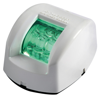 Osculati 11.038.02 - Mouse navigation light green ABS body white