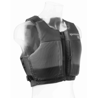 Spinlock DW-BA/F1BG Foil Front Zip PFD 50N - Size S (Black Graphite)