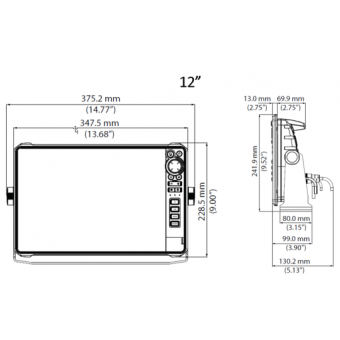 Lowrance HDS PRO 9 No Transducer