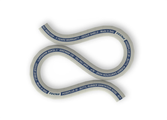 Tecma T-901/RUB38 - Hoseplus 38 - Butyl Rubber Sanitary Hose Odor-Proof, Roll 15.25m