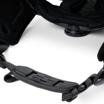 Plastimo P202847 - Typhoon Performance Watersport Helmet + Ear Protectors - Black/Solar S (53-55cm)