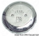 Osculati 20.565.03 - DIESEL Plug Mirror Polished AISI316 With Vent 38 mm