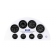Uflex Black Engine Control Instruments Ultra Rudder Indicator