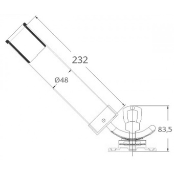 Adjustable Rod Holder
