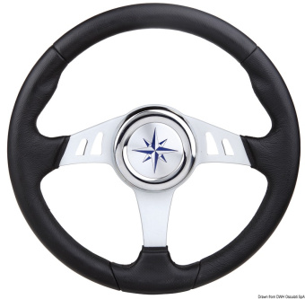 Osculati 45.158.40 - Steering Wheel Black 350 mm