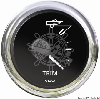 Osculati 27.596.01 - Trim Indicator Black