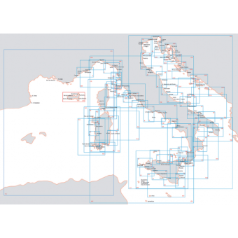 Istituto Idrografico Ligurian Sea And North-Central Tyerrenian Sea - From Capo Linaro To Anzio