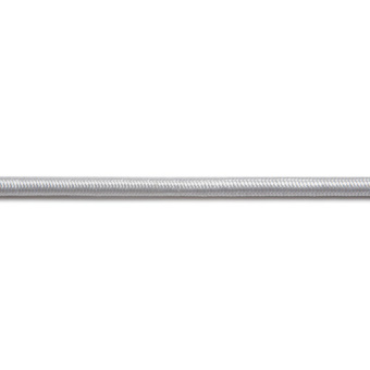 Trem Polyester-Covered White Shock Cord 4-8 mm, 100 m