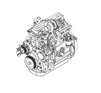 John Deere SE502530 - REMAN Diesel Engine