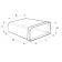 Nuova Rade Chest With Lock 375 mm X 275 mm X 160 mm D 