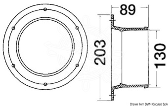 Osculati 13.253.24 - Twin Recessed Stern Lights 24V