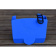Humminbird TFA Transducer Protection Cover For Mega Live, Blue, Starboard Side
