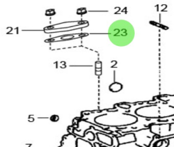 Nanni Diesel 970312259 - Engine Gasket for T4 and 4.380TDI Engines