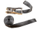 Rapid Marine SR5015L-4-BK - 50mm Stainless Steel Ratchet 4m Loop - Black
