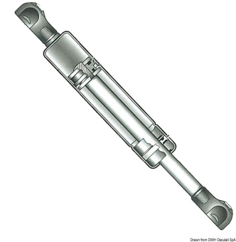 Osculati 38.020.31 - Gas spring with ball head AISI 316 254 mm 9 kg