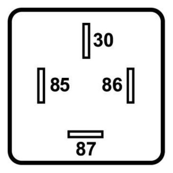 Ripca Mini Relay Open 24V 20A 4-Pole