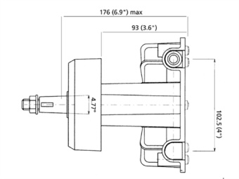 Ultraflex 38439Z - Drive Unit T85