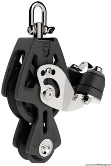 Osculati 68.337.50 - Synchro 50 Fiddle Block with Cam Cleat