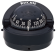 Ritchie Compass 'Explorer S-53', 12V, Binnacle Mount Compass, Dial Ø69,9mm/5°, Black