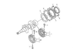 Nanni Diesel 970307466 - ASSY CASE,MAIN BRG for 2.50HE