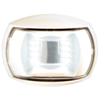 Hella NaviLED Stern Board Light, 9-33v, 135°, Bsh-2nm, White Housing With Clear Lens