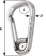 Wichard 92326 - Mooring Hook 10 X 100 mm