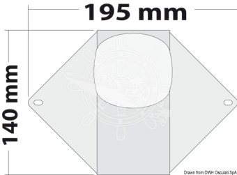 Osculati 13.243.88 - Navigation And Deck LED-Light 12/24 V