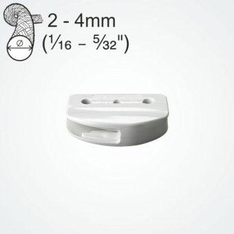 Clamcleat CL269 Sail Edge Cleats for 1–4 mm Rope