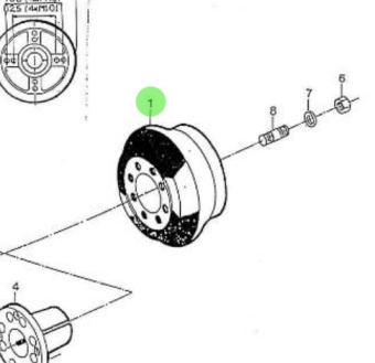 Nanni Diesel 970301100 - Flexible Coupling for HE Series Engines