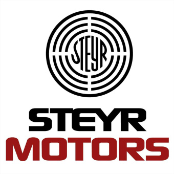 Steyr Motors 2203767-8 - Support, Exhaust High Riser (Painted)