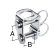 Harken 463 - 5.6mm Stainless Steel Double Pin U-adapter Harken 463 - 5.6mm Stainless Steel Double Pin U-adapter
