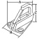 Allpa Stainless Steel Fender Snap Hook, A=42mm, B=29mm, C=33mm (Per Pair) (Max. Rope Ø15mm)
