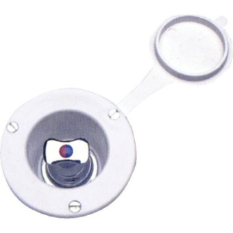 Concealed Lever Mixer White