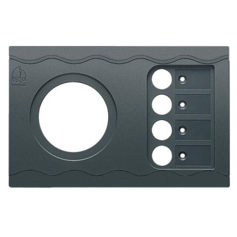 BEP Marine CC-2 - Contour Connect Single Hole-CB Combo Plate